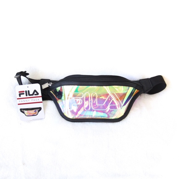 fila neon fanny pack